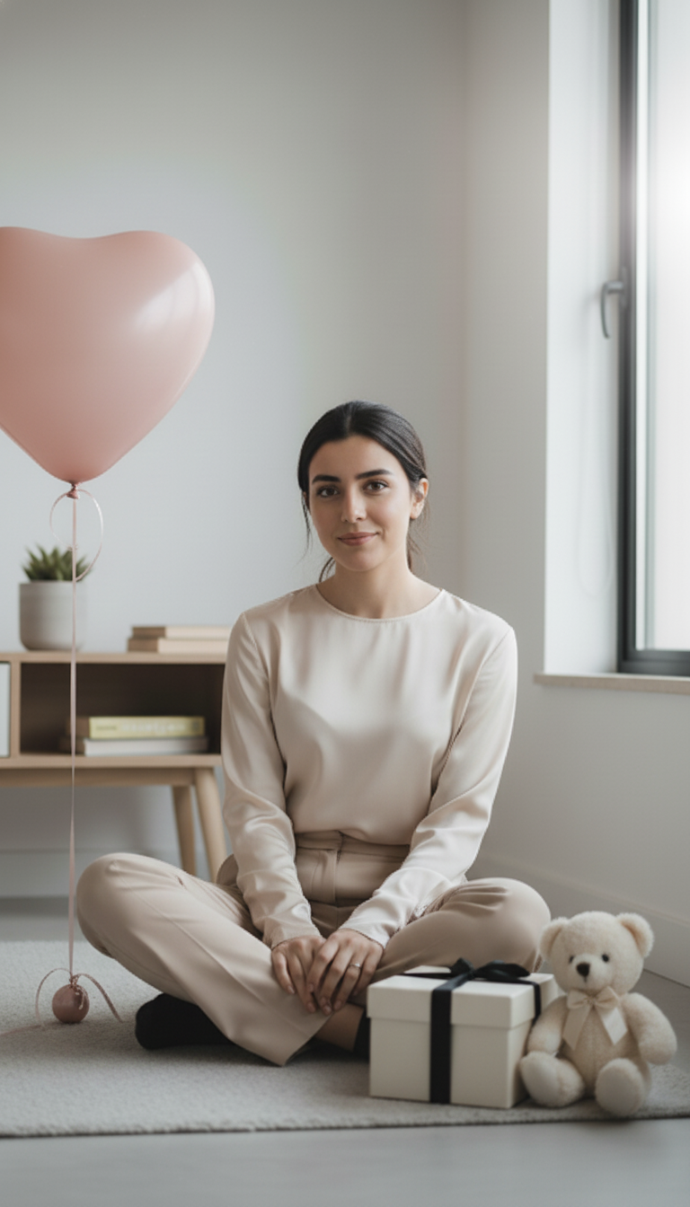 پرامپت پرتره ولنتاین لاکچری مینیمال | استایل رمانتیک پریمیوم